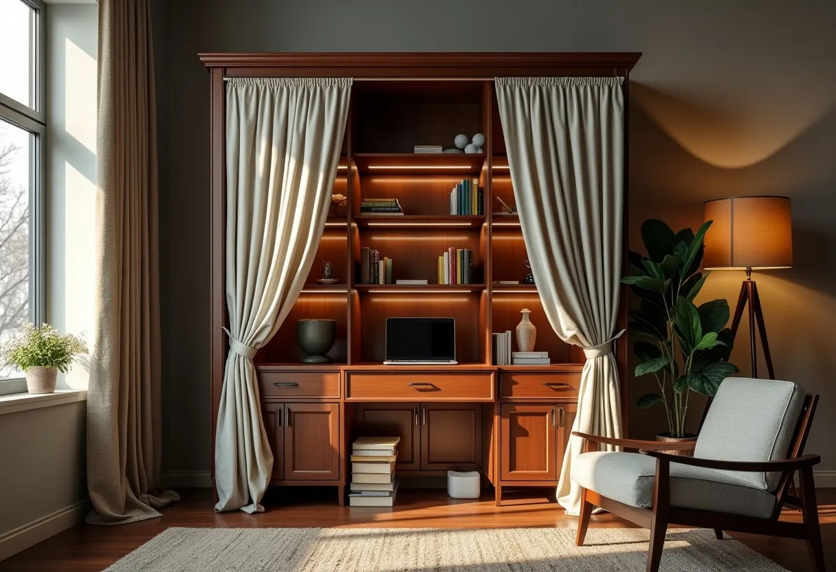 armoire rideau